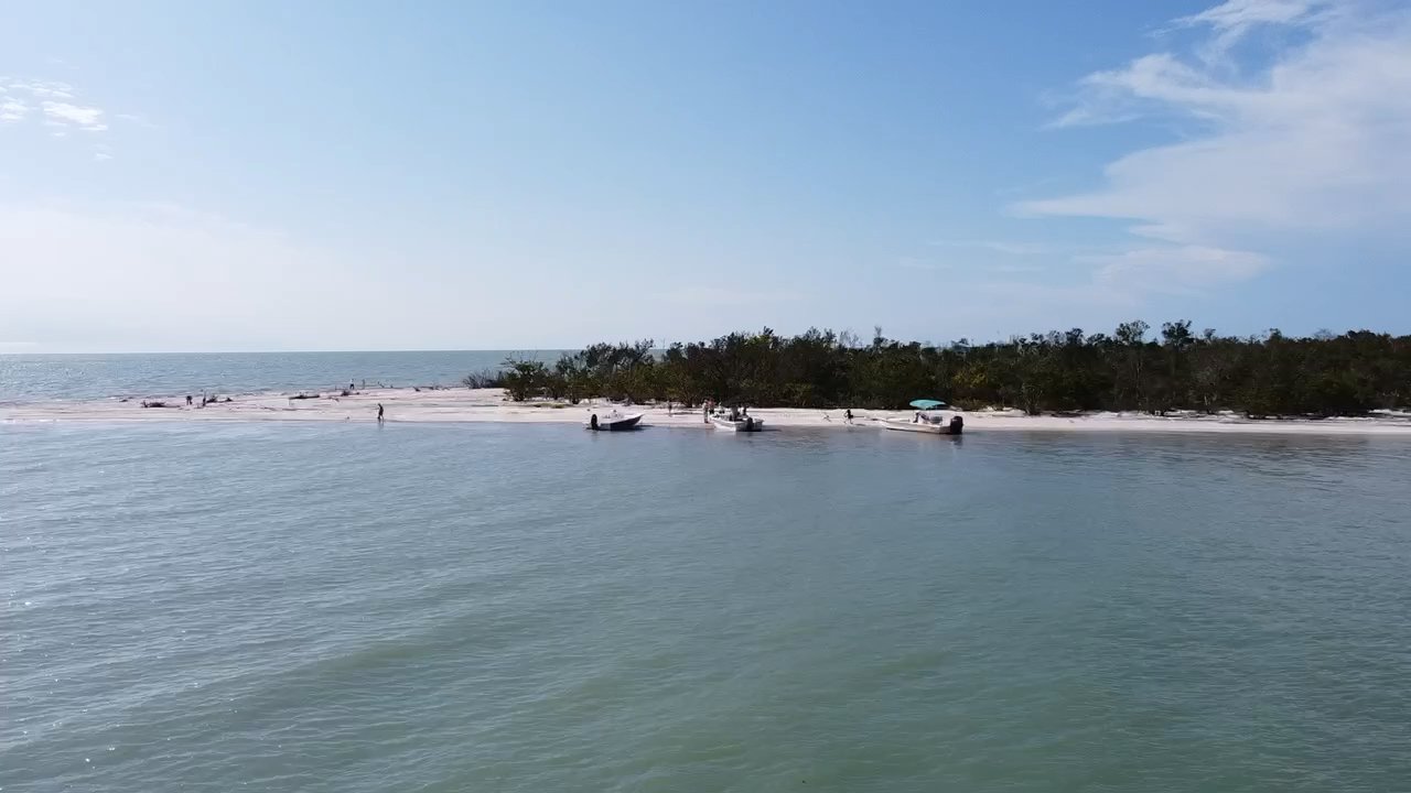 Aboard a Sand Dollar boat tour near Marco Island